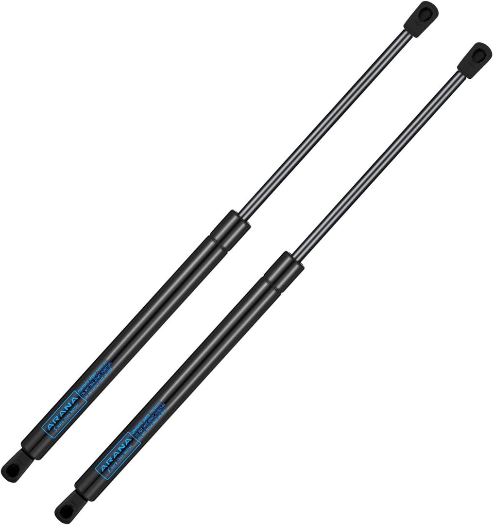 ARANA C16-06867 17 inch 60Lb Gas Struts Spring Shocks SPD-GS-5200-60 Replacement Lift Struts for Leer Snugtop Topper are Camper Shell Topper Window Truck Cap Canopy Cargo Door Storage Box Lid, 2 Pcs