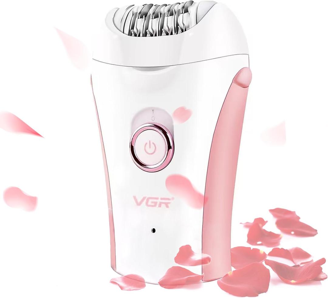 Glabrouse Skin Smooth Glide Epilator for Women,Facial Epilator for Women,Cordless Face Hair Remover with Light,Hair Rmoval for Face Bikini Legs, Body Removal Device