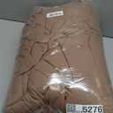 Monbix Queen Comforter Set - 7 Pieces Raw Umber Bed in a Bag Queen Bedding Sets with Comforters, All Seasons Comforter Bed Set with Sheets, Pillowcases & Shams