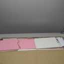 Furinno 7-Cube Reversible Open Shelf, White/Pink 11048WH/PI
