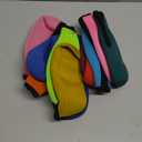 24 Pack Beer Bottle Sleeves Insulator, Thick Neoprene Sublimation Coolers Jacket with Zip-up, Keep Drink Cold Holder with Opener for Summer Parties Supplies(Multicolour)