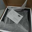 Homieasy End Table, 20 Inch Square End Table, Mini Fridge Stand with 2-Tier Storage Shelves, Industrial Wood Side Tables for Living Room, Black