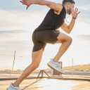 Men's Dry Fit Moisture Wicking 3 & 5 Pack Tech Quick Dry Sleeveless Shirts Mesh Crew Active Athletic Tank Tops (Black, XL)