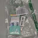 BTArtbox Press On Nails Short  Dark Green Press on Nails, Short Oval Fake Nails with Nail Glue, Natural Reusable Stick on Nails in 16 Sizes Soft Gel Nail Kit, Pine Needle