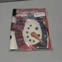 TAJWE Christmas Pillow Covers 12x20 Set of 2 Let it Snow Snowman Christmas Trees Xmas Throw Lumbar Cushion Cases for Couch Sofa Home Decorations (Red)