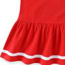 Disney Minnie Mouse Girls Sleeveless Tennis Dress for Toddler and Big Kids (Red. 3T)