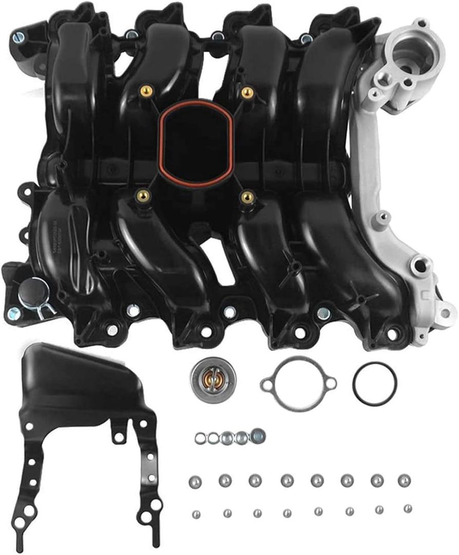 615-175 Upper Intake Manifold Kit Fits for Crown Victoria Lincoln Town Car Mercury Grand Marquis 2001-2011 Explorer Mountaineer 1999-2004 V8 4.6L Part# 3W7Z9424AA