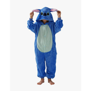 Unisex Children Animal Onesie Pajamas,Kids Flannel Halloween Cosplay Costume/Homewear/Sleepwear Size 125/140