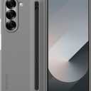Samsung Galaxy Z Fold 6 S Pen Phone Case, Protective Cover with Built-in S Pen Holder Slot, Click to Release, US Version, EF-OF95PCJEGUS, Gray