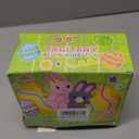 Tagitary Easter Plush Bunny Toys for Kids,Hopping Interactive Rabbit with Leash and Wind Up Toys,That Making Sounds,Wiggling Ears,Twitching Nose,Easter Basket Stuffers Gift for Toddlers