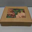 Ling's moment Burnt Orange Dahlia Foam Artificial Flowers Real Touch Faux Fake Flower for Home Decor Graduation Baby Shower Decorations Outdoors Party Favors Wedding Centerpieces Arrangements 7pcs