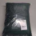 KGORGE Green Velvet Curtains 96 inches for Bedroom Living Room, Velvet Blackout Curtains Soft Darkening Thermal Insulating Window Drapes, Back Tab Rod Pocket, Hunter Green, W52 x L96, 2 Panels