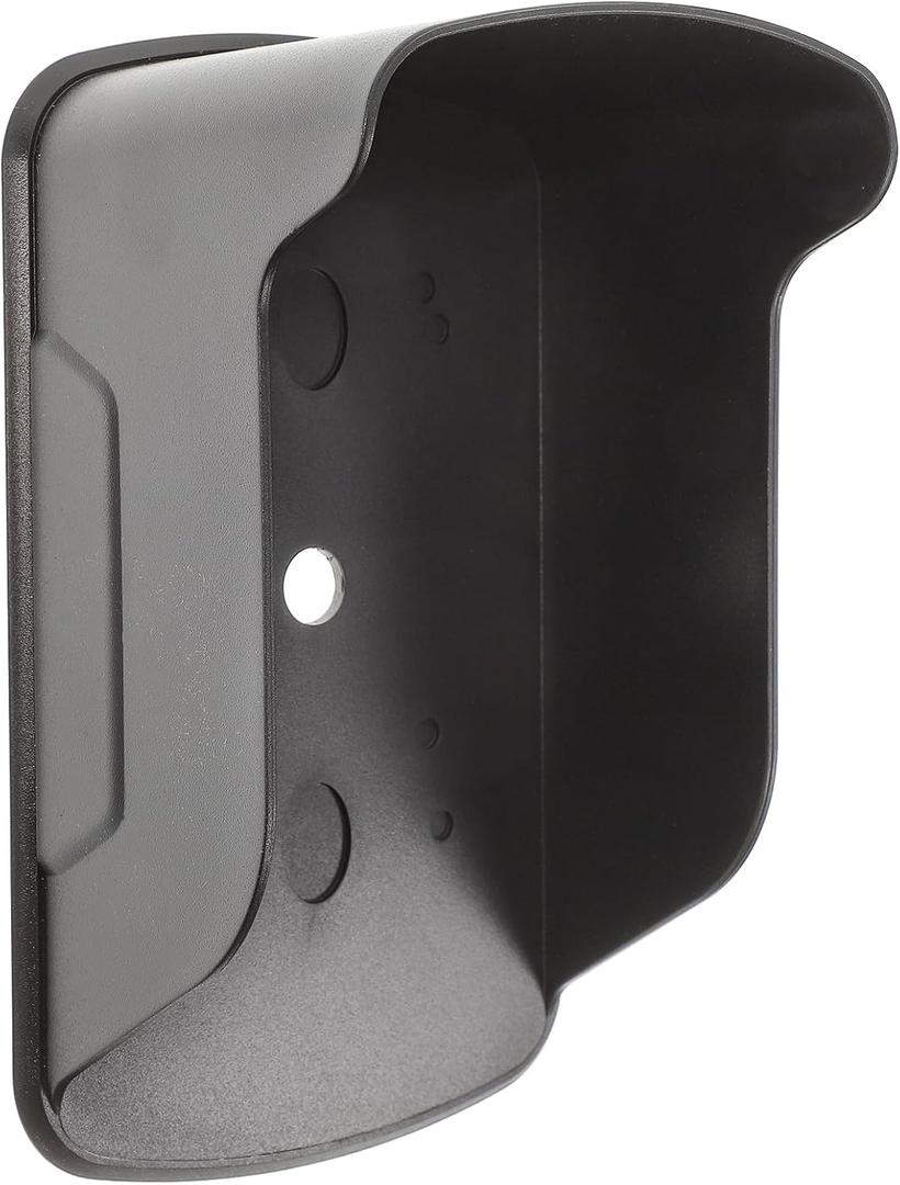 Hemoton Waterproof Doorbell Cover with Sun Glare Shield 6.69X4.13X3.14 Inch Weather Resistant Plastic Protector for Control and Fingerprint Machines