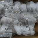 24 Pack White Bubble Guns for Wedding, Automatic Wedding Bubble Guns Bulk, 24-piece Set