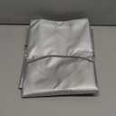 Washer/Dryer Cover for Front Load Washing Machine Cover Waterproof Dustproof Sun-Proof and Anti-UV Washer Covers for Outside W 23.6 D 26.7 H 33.5 (silvery)