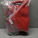 MEGASKET Extra Large Red Basket for Organizing, 22" X 22" X 14" Woven Cotton Rope Bins for Blankets, Baby Nursery Wicker Laundry Basket, Kids Dog Toy Storage Box, Big Red Living Room Decor Organizer