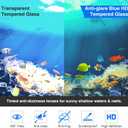 Snorkeling Gear for Adults, Snorkel Mask With Mirrored Tempered Glass Lens 180 Wide View Anti-Fog Scuba Diving Mask, Professional Snorkel Set for Swimming Diving, Gifts for Women Mom Men Dad