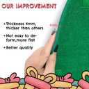 SOHAO 3.9Ft DIY Felt Christmas Tree for Toddlers with 30 Detachable Ornaments, Christmas Classroom Door & Wall Decoration, Xmas New Year Gift for Kids & Toddlers.