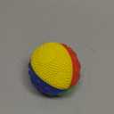 caaocho Pure Natural Rubber Sensory Ball Rainbow 3" - Sealed Hole, BPA Free Baby Ball Toy, for Sensory Play, for Sensory Development, Hole Free Baby Toy, Perfect Bouncer, Without Hole