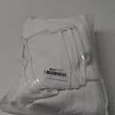 Joydeco 96 Inch 60% Blackout Curtains 2 Panels, Semi Sheer Blackout Curtains for Bedroom, White Curtains, Black Out Drapes for Living Room, Rod Pocket Back Tab Drapes(W52 x L96 Inch,Pure White)