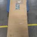 LINSY HOME 70" Fluted TV Stand for TVs up to 80 Inch, Mid Century Modern Entertainment Center with Storage Cabinet and Sliding Doors, Farmhouse Wood Media TV Console for Living Room, Bedroom, Oak