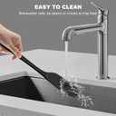 2 x NileHome Silicone Spatula Set, 6 Pieces Food Grade Kitchen Utensils with Silicone Brush Heat Resistant BPA-free Rubber Spatula for Scraping, Baking, Cooking, Mixing