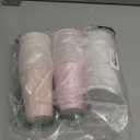 40 Pcs 12 oz Pink Disposable Coffee Cups with Lids Hot Pink Light Pink Gradient Paper Cups for Hot and Cold Beverage Water Juice Coffee Tea Party Wedding Bride Shower Supplies