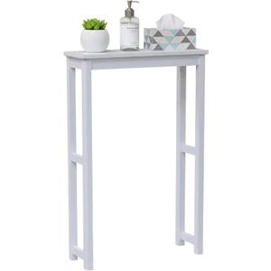 Alaterre Furniture Dorset Over-The-Toilet Storage Shelf  27" W x 37" H Space Saver Rack with Single Open Shelf for Towels & Toiletries  Minimalist Modern Design & Easy Assembly Bathroom Organizer