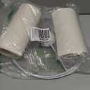 PATIKIL Drum Lamp Shades for Table Lamps 12"x12"x8" Linen Lampshade Set of 2 Easy Assembly Lamp Shade with E27 to E26/E14 Adapters for Floor Lamps Bedside Lamps, Beige (1.65" Spider)