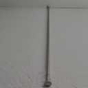Kenney Nicholas Twist & Fit No Tools Tension Curtain Rod, 48 to 84 Inches, Brushed Nickel Silver Extendable, Easy Install