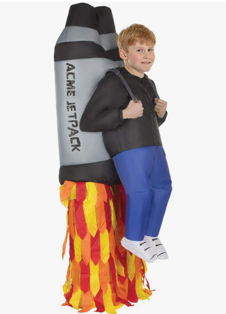 Morph Inflatable Costumes for Kids, Blow Up Costumes for Kids, Inflatable Jetpack Costume for Kids, Jet Pack Inflatable Kids