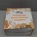 Sourdough Bread Baking Supplies, Sourdough Starter Kit, Bread Proofing Basket, Bread Making Tools Kit, Sour Dough Kit Tools, Sourdough Proofing Basket, Sourdough Kit Gifts for Bakers Women Wife Mom