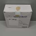 Large Heated Water Bowl for Dog & Cat, Waterproof Heated Pet Bowl Heater for Chickens Rabbit Livestocks, Heated Bird Bath for Winter, 108 OZ 30 Watts (Medium)