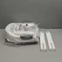 Potty Training Seat, SKYROKU Upgrade Toddler Toilet Seat for Kids Boys Girls, 2 in 1 Potty Training Toilet, Splash Guard Anti-Slip Pad Step Stool,New Sector-Shape Stabilized Base (8899+Grey)