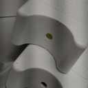 TonGass (3-Pack, White) 18" Universal Swimming Pool Ladder Rung Step Replacement with Stainless Steel Bolts Compatible with Inground Above Ground Pool Heavy-Duty Molded Plastic Ladder Step Parts