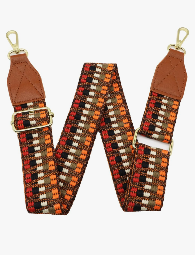 Purse Strap - Leather End Adjustable Replacement Crossbody Straps,Shoulder Strap for Women's Handbags, Compatible with Multiple Purse Styles
