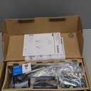 HUANUO FlowLift Single Monitor Mount, 13 to 32 Inch Monitor Arm, Adjustable Monitor Stand, Vesa Mount with Clamp and Grommet Base - Fits 4.4 to 19.8lbs LCD Computer Monitors (Black)