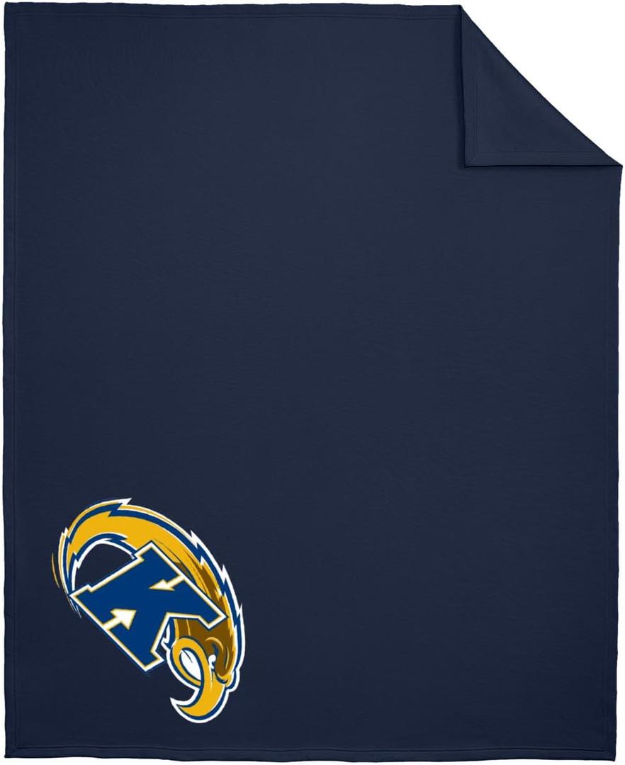 Sport Your Gear Kent State Golden Flashes Prime Logo Comfortable Stadium Fleece Throw Blanket 50x60