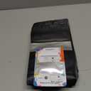 FireKylin 100 Pack Smell Proof Bags 5.5" x 7.8", Resealable Bags with Matte Window, Foil Pouch Stand Up Sealable Bags for PackagingBlack