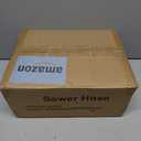 OUTPRIZE 10FT RV Sewer Hose Extension, EXTREME Heavy Duty 24 Mil TPE Material for Abrasion Resistance and Crush Protection, Camper Sewer Extension Hose with Caps, Blue