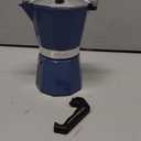 Primula Classic Stovetop Espresso and Coffee Maker, Moka Pot for Italian and Cuban Caf Brewing, Greca Coffee Maker, Cafeteras, 6 Espresso Cups, Blue