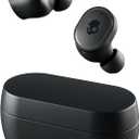 Skullcandy Sesh ANC XT Wireless Earbuds, Bluetooth Headphones, Noise Cancelling, Up to 46 Hours Battery with Charging Case, Sweat and Water Resistant, Microphone for iPhone Android - True Black