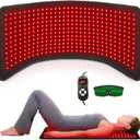 Red Light Therapy, Infrared Light Therapy 31.6" * 11.8" Large Wrap Pad 360LEDs for Body Back Waist Knee Joint Pain Relief, Muscle Repair, Decrease Inflammation, Ideal Gift (XL)