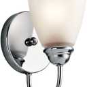 Kichler 45637CH One Light Wall Sconce, Medium