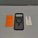 TORRAS Stronger Magnetic & Shockproof for iPhone 17 Pro Max Case, Fit for MagSafe, Military Grade Drop Protection, Camera Control, DIY Button, Slim for iPhone 17 Pro Max Case Translucent Matte Black