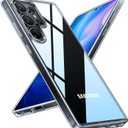 TORRAS Shockproof for Samsung Galaxy S25 Ultra Case, [Non-Yellowing] [12FT Military-Grade Protection] Transparent Slim Case for Samsung S25 Ultra Case, Diamond Clear, Hard, 6.9'' Guardian Series
