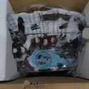 Valery Madelyn Christmas Village Sledding Down Hill, Pre-Lit Lighted Christmas House Large Snow Skating Pond Dynamic Scenes Cottage Decoration Gift for Table Top Decoration 13.3 Inch