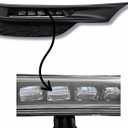 LED Fog Lights for 2016 2017 Honda Accord 4 Door Sedan Bumper Lamp OEM Style Assembly with Switch and Wiring Harness