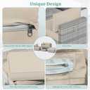 9 Pcs Outdoor Patio Cushions Covers Replacement Waterproof with Zipper for 5 Pcs Patio Furniture Set, Covers Only