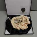 Silk Bonnet for Sleeping Women, 22 Momme 100% Mulberry Silk Sleep Cap, Double-Layer Reversible Silk Hair Wrap for Women & Night Hair Care, Fits All Hair Types - Champagne